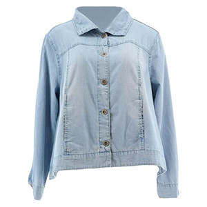 Abrigos de lona tejidos para mujer al por mayor, elegantes, con color y logotipo personalizados - Product Image 6