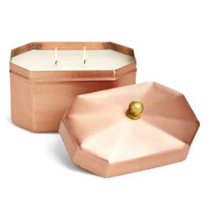 Elegante Portavelas Metálico para Decoración del Hogar, Centro de Mesa para Bodas e Iluminación Festiva - Product Image 1