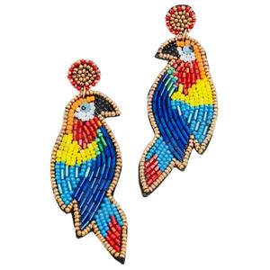 Boucles d'oreilles Multi Porrat Dangle New Arrival Cross-Border Handmade Beads Gold Trendy Creative for Parties Christian Style - Product Image 1