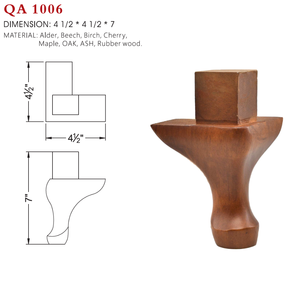 Modern Solid Wood Furniture Leg <b>Sofa</b> Cabinet <b>Table</b> Foot Replacement Durable Elegant Design Factory Wholesale - Product Image 5