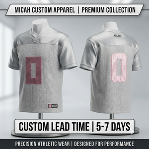 Custom Personalized Football Jersey <b>Silver</b> & Pink <b>Mesh</b> Unisex Team Uniform Metallic Jersey <b>Silver</b> <b>Mesh</b> Jersey Streetwear - Product Image 2