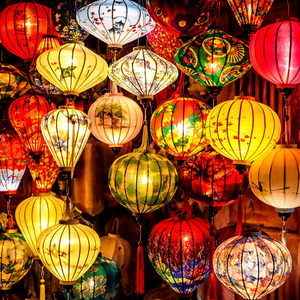 ELEGANT <b>BAMBOO</b> SILK <b>LANTERN</b> / HANDCRAFTED & CLASSIC DESIGN / MADE in VIETNAM/ MS. ALINA - Product Image 3