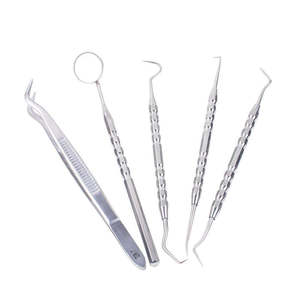Instrumentos Dentales, Kit de Instrumentos Quirúrgicos Dentales, Kit de Cirugía de Implantes Dentales de Acero Inoxidable para Laboratorio Dental, con Certificación CE ISO por GS - Product Image 2