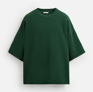 Camisetas y Pantalones Cortos de Alta Calidad, 100% Algodón, Artículo Básico, Color Personalizado, Lavado Vintage, Camisetas y Pantalones Cortos de Manga Corta Personalizados - Product Image 5