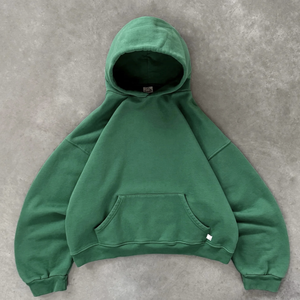 Sweat à capuche ample pour hommes, sweat ample à la mode, sweat à capuche baggy surdimensionné sans ficelle, streetwear, sweat à capuche à épaules tombantes - Product Image 6
