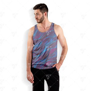 Camiseta sin Mangas para Hombre de Alta Calidad, Ligera, de Algodón Suave, Transpirable, Cómoda, de Secado Rápido, Ecológica, con Estampado Personalizado - Product Image 6
