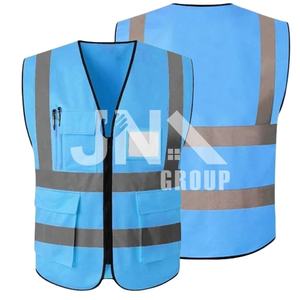 Chaquetas de seguridad de poliéster personalizables Chaleco reflectante de alta visibilidad Impermeable Característica suministrada Logotipo - Product Image 2