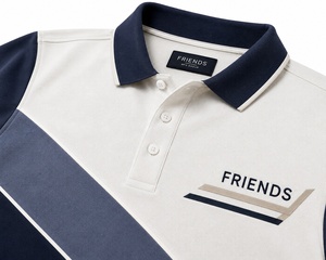 Polo homme de qualité supérieure, mode estivale décontractée, polo homme à manches courtes imprimé, polo homme très résistant - Product Image 2