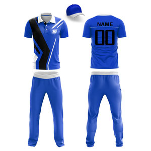 Hot Sale Premium Fabric Eco-Friendly Breathable Cricket Uniform with Soft Feel Polyester Material and <b>Athletic</b> Comfort - Product Image 1
