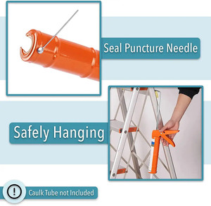 OEM caulk Súng Skeleton Silicone nóng bán xây dựng và xây dựng hợp kim kẽm phun bọ<span class=keywords><strong>t</strong></span> cách nhiệ<span class=keywords><strong>t</strong></span> Súng đen vàng đỏ Xanh - Product Image 2