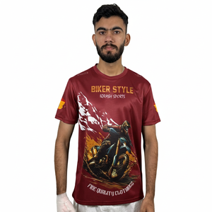 Camiseta Personalizada con Logotipo Sublimado en Toda la Superficie, Camisetas Sublimadas Personalizadas al por Mayor para Hombre - Product Image 1