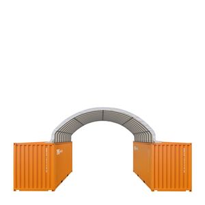 Container Shelter in Tessuto PVC 20FT X 40FT Ignifugo, Resistente all'Acqua, Protezione UV TMG ST2041CV (Precedentemente Container House) - Product Image 2