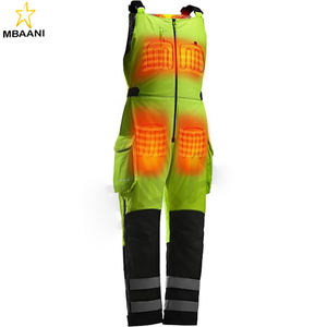 Overol de Seguridad con Calefacción y Alta Visibilidad para Hombre, Clase E, 5 Zonas de Calefacción, Impermeable y Resistente, Incluye Batería de 12V y 15000mAh - Product Image 1