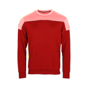 เสื้อสเวตเชิ้ตผู้ชายสีเขียวมะกอก คอกลม แขนยาว ทรงปกติ แต่งสีตัดกัน ผ้าถัก สไตล์ลำลอง สำหรับฤดูใบไม้ร่วง - Product Image 3