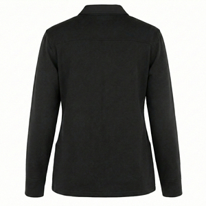 Blouse médicale sur mesure OEM en gros pour hôpital, veste d'infirmière à manches longues avec fermeture à boutons-pression, manteau de réchauffement, vestes de travail d'usine - Product Image 3