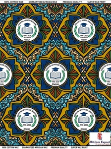 Custom African Wax Print Fabric Manufacturer School Anniversary Convention Uniform Celebration Fundraising Textile OEM ODM - Product Image 4