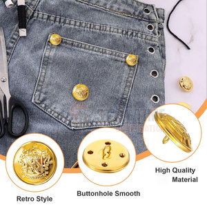 Strong Construction And Precise Details For Garment Manufacturing Steel <b>Buttons</b> Made In Pakistan - Product Image 6