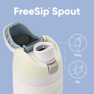 Borraccia FreeSip in Acciaio Inox Isolata Senza BPA con Cannuccia per Sport, Viaggi e Scuola - Product Image 2