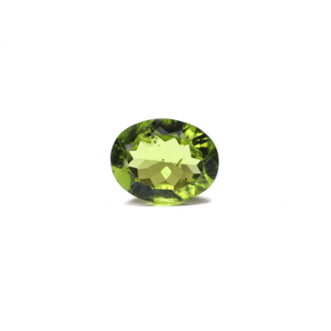Natural Oval Cut Peridot 8.1 Carat Loose Gemstone for Fine Jewelry - Product Image 1