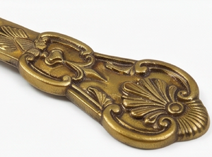 Ensemble de couverts vintage en métal plaqué or, cuillère, fourchette, couteau, résistant à la rouille, passe au lave-vaisselle, pour la cuisine et les réceptions - Product Image 2