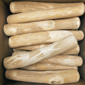Quang Minh - Palos de Madera Natural para Masticar para Perros, Sólidos, Medianos, Duraderos, Estilo Simple, Juguetes para Masticar para Mascotas en Interiores y Exteriores - Product Image 3