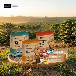 Wholesale 3in1 Hazelnut Bitter <b>Instant</b> <b>Coffee</b> 160g | Bulk Freeze Dried <b>Coffee</b> Powder | Premium Robusta Espresso Mix Full City+ - Product Image 2