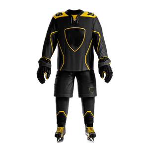 Premium Unisex Ice Hockey Uniform Polyester Quick Dry Breathable Knit Adult Performance Wear - Product Image 6
