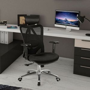 Sedia da Ufficio con Schienale Alto, Altezza Regolabile e Rete Traspirante per Comfort e Praticità - Product Image 2