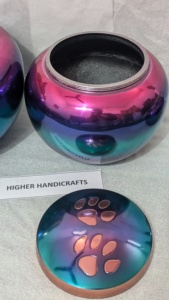 Pet Odyssey Cremation <b>Urn</b> - Premium Hand-Engraved Metal Pet <b>Urn</b> for Dogs & <b>Cats</b> - Small to Large Animal Memorial Supplies - Product Image 5