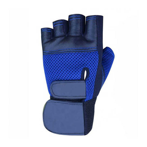 Fitness Training Half Finger Cycling Gloves Ventilated Secure Closure Grip Adult Youth Custom Logo OEM Service Cycling Gloves - Product Image 3