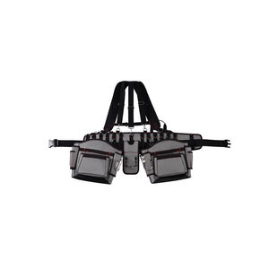 <b>Leather</b> <b>Tool</b> Belt Carpenter Electrician Construction Framer <b>Pouch</b> Bag - Product Image 3
