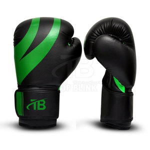 High Quality Custom Logo Leather Boxing <b>Gloves</b> with <b>Moisture</b> Wicking and Hook & Loop Closure-New Design Wholesale - Product Image 2