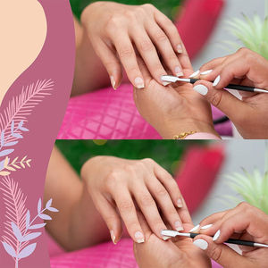 Kit d'outils de manucure et pédicure 2-en-1 en acier inoxydable : coupe-ongles et repousse-cuticules - Product Image 6
