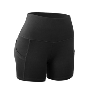 Shorts Deportivos de Cintura Alta para Mujer, Efecto Levanta Glúteos, Sin Costuras, para Yoga, Spandex/Algodón, Transpirables, de Secado Rápido, MADE HAIDII - Product Image 4