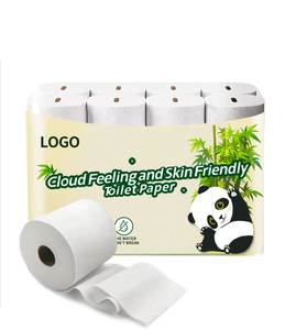 Papier toilette biodégradable en pâte de bois 4 plis, rouleau de papier toilette pour restaurant, fournisseur et fabricant de papier hygiénique de haute qualité - Product Image 3