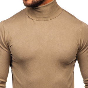 Custom 100% Cotton <b>Fleece</b> Mens Sweatshirt Color Block Pullover <b>Jumper</b> Mock Neck Sweatshirt for Men - Product Image 3