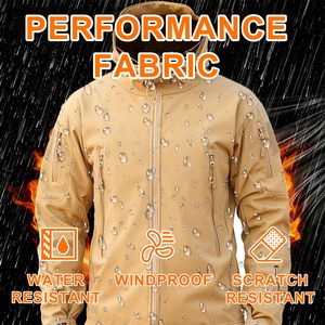 Veste softshell pour homme, coupe-vent personnalisée, imperméable, coupe-vent, avec revêtement chaud, veste à capuche en toile douce - Product Image 2