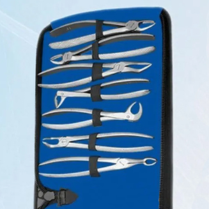 Kit Profesional de 12 Piezas de Fórceps Manuales para Extracción Dental de Alta Calidad, Certificado CE, Agarre Ergonómico, para Extracción de Dientes Quirúrgica - Product Image 4