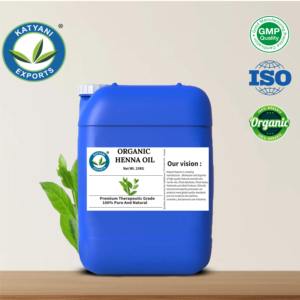 Huile Végétale de Henné Biologique de Qualité Cosmétique, Méthode d'Infusion Naturelle - Exportateurs et Fabricants en Gros du Madhya Pradesh, Inde - Product Image 4