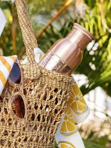 Wholesale Pure Copper Reusable Water <b>Bottle</b> for Corporate Branding Customizable Capacity & Classic Style-Bulk Orders Available - Product Image 3