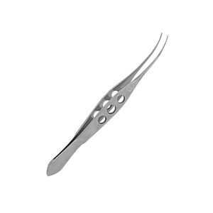 Pince à ligature chirurgicale courbée Java, finition mate, en acier inoxydable allemand, instrument manuel de suture ophtalmique de haute qualité - Product Image 4