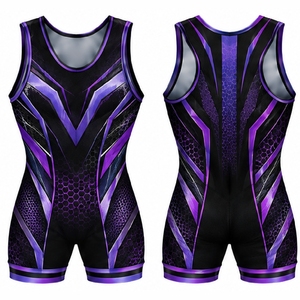 Trajes de Lucha Personalizados para Jóvenes y Adultos, Uniformes de Lucha, Ropa Deportiva de Alto Rendimiento, Ligera y Elástica, Ropa de Equipo - Product Image 1