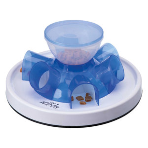 Interactive 28 Cm/14 cm <b>Cat</b> Activity <b>Tunnel</b> Feeder for Pet Movement & Entertainment Toys - Product Image 3