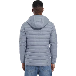 Low MOQ Street Style <b>Jacket</b> Supplier Custom Made Hooded <b>Jackets</b> Outerwear Casual Solid Color Packable Windproof Puffer Down Coat - Product Image 2