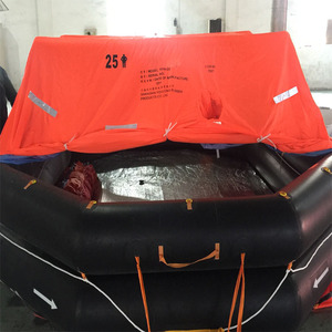 طوافة نجاة قابلة للنفخ معتمدة من SOLAS وحاصلة على شهادة <span class=keywords><strong>CCS</strong></span> للرمي من القارب للسفن - Product Image 1