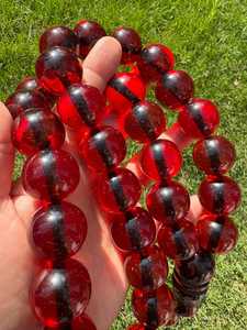 Tasbih islamique personnalisé en résine marron, écologique, cadeau de haute qualité, poli, décoration d'intérieur - Product Image 4