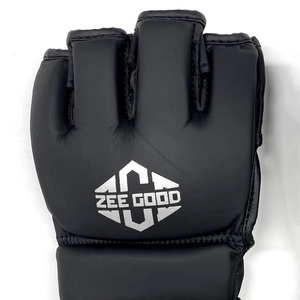 Genuine Leather MMA <b>Gloves</b> Shooter for Outdoor Martial Arts Training-High Quality <b>Moisture</b> Wicking Non-Slip Unisex - Product Image 6