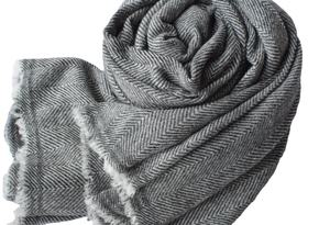 ผ้าคลุมไหลแคชเมียร์คุณภาพสูง ทำมือจากเนปาล ทรงยาว ขนาด 28x80 นิ้ว หลากสี ลายเรียบ - Product Image 4