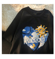 T-shirt personnalisé avec motif anime Pikachu imprimé en 3D pour hommes et enfants, à manches courtes, avec impression en relief