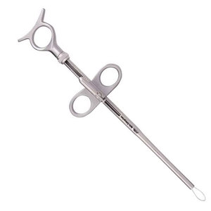เครื่องมือผ่าตัดแบบแมนนวล Eve Tonsil Snare สำหรับการผ่าตัดหู คอ จมูก ใช้ในโรงพยาบาล รับประกันตลอดอายุการใช้งาน ผลิตจากเหล็กกล้าไร้สนิมคุณภาพสูง - Product Image 3